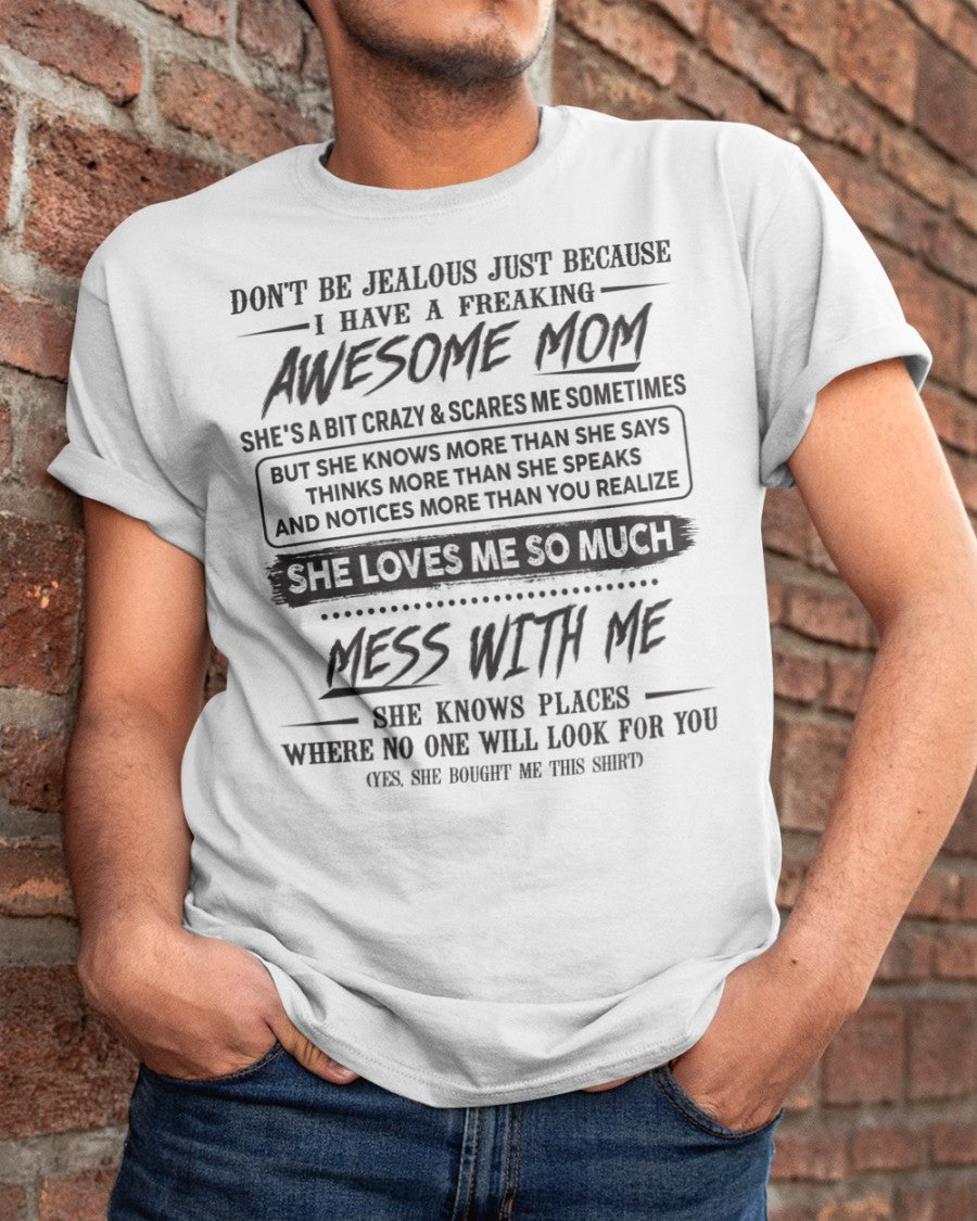 Awesome Mom - Perfect Gift For Your Son From Mom - LUAN00 (SKU TRI 03.03.03)