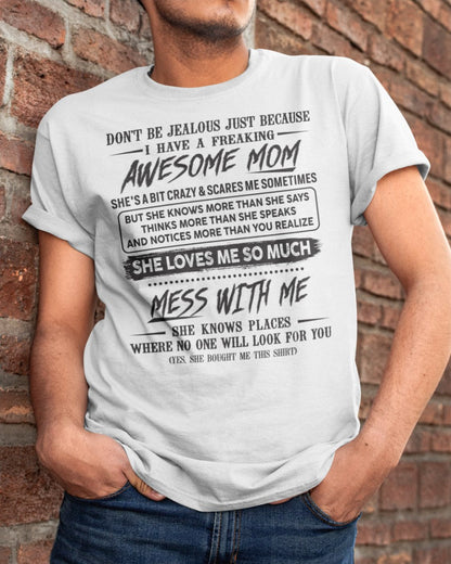 Awesome Mom - Perfect Gift For Your Son From Mom - LUAN00 (SKU TRI 03.03.03)
