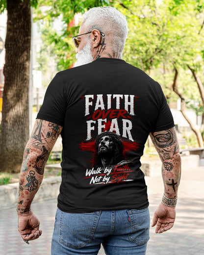 "WALK BY FAITH - NOT BY SIGHT" – T-SHIRT FOR MEN – LUAN00 (SKU2608-76)