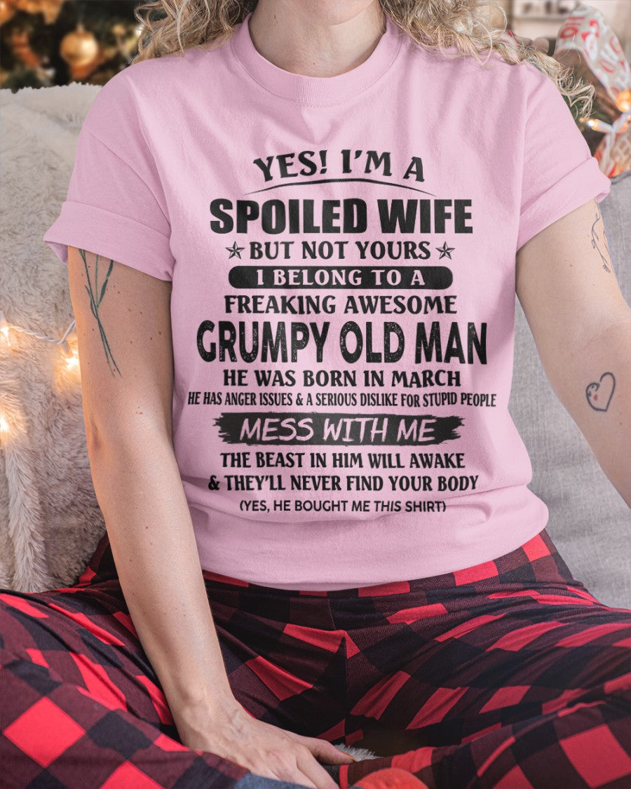 Grumpy Old Man January – Perfect gift for wife From Husband – LUAN03 (SKU08-63-03)