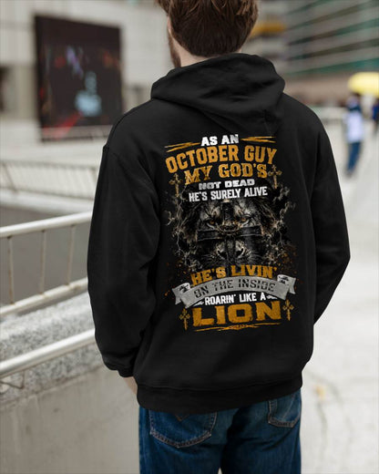 OCTOBER - MY GOD'S NOT DEAD - CHRISTIAN GIFT FOR MEN - LUAN10 (SKU2608-09-10)