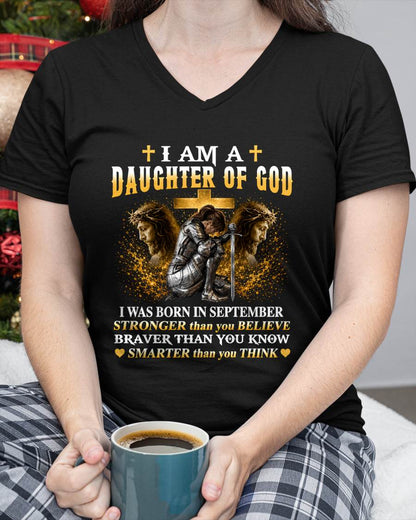SEPTEMBER - DAUGHTER OF GOD - CHRISTIAN GIFT FOR WOMEN - LUAN09 (SKU2608-90-09)
