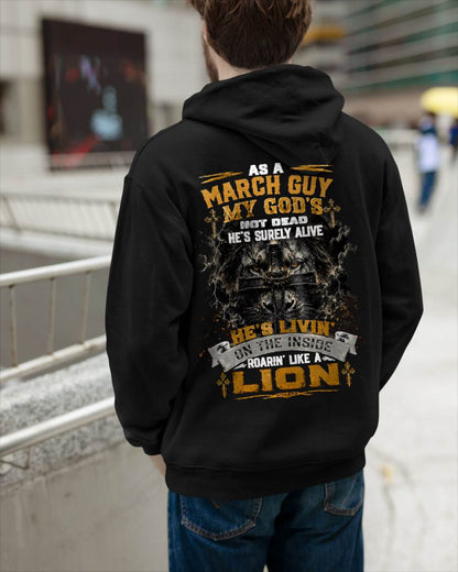 MARCH - MY GOD'S NOT DEAD - CHRISTIAN GIFT FOR MEN - LUAN03 (SKU2608-09-03)