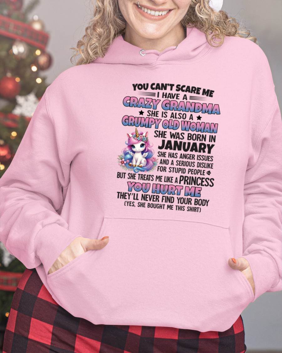 JANUARY - YOU CAN'T SCARE ME - GIFT FROM GRANDMA - NINA01 (SKU09-106-01)