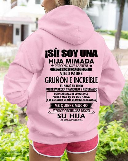 Junio Padre Increíble - Regalo especial para hija - TBN - T06 (SKU04-109-06)