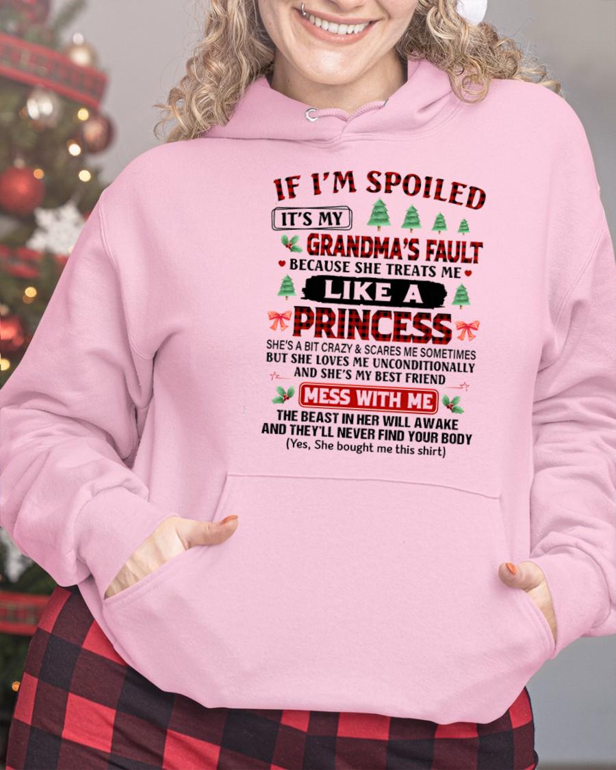 CHRISTMAX T-SHRIT FOR GRANDDAUGHTER - GIFT FROM GRANDMA - LUAN00