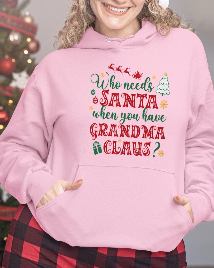 CHRISTMAX T-SHRIT FOR GRANDMA - GIFT FROM GRANDMA - NINA00