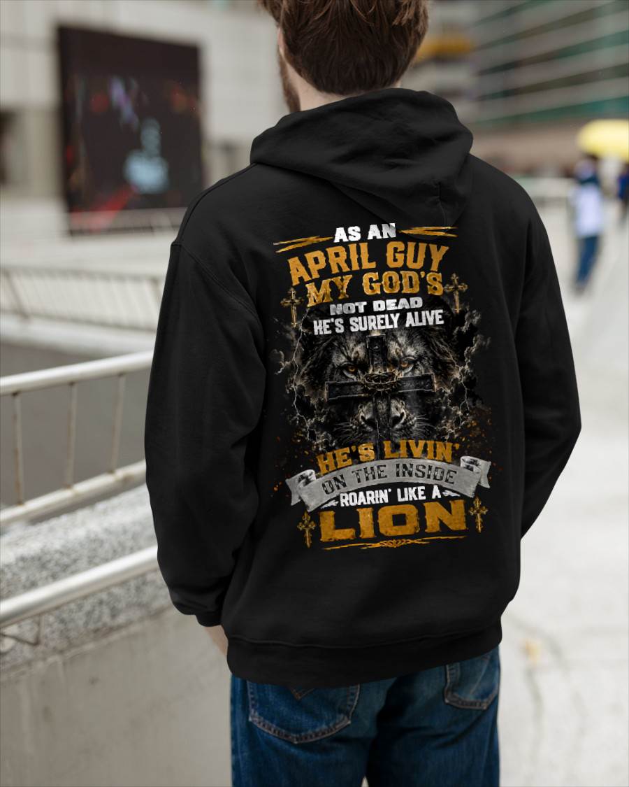 APRIL - MY GOD'S NOT DEAD - CHRISTIAN GIFT FOR MEN - LUAN04 (SKU2608-09-04)