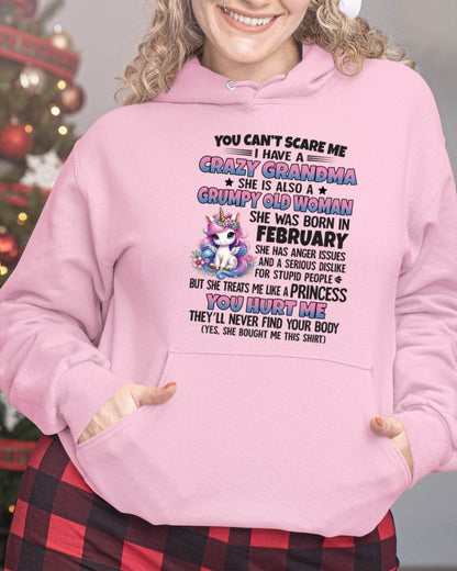 FEBRUARY - YOU CAN'T SCARE ME - GIFT FROM GRANDMA - NINA02 (SKU09-106-02)