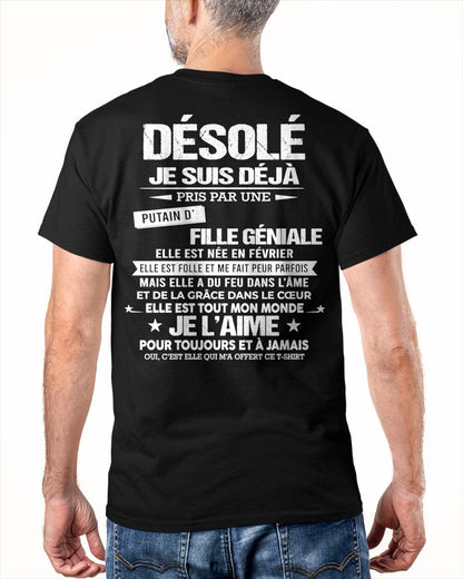 FÉVRIER – DÉSOLÉ, JE SUIS DÉJÀ PRIS PAR UNE FILLE VRAIMENT GÉNIALE – DE LA PART DE MA FEMME - FR02 / LUAN02 (SKU26T-01140-02)
