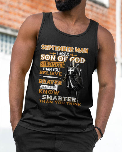 SEPTEMBER - STRONGER THAN YOU BELIEVE - CHRISTIAN GIFT FOR MEN - LUAN09 (SKU2608-91-09)