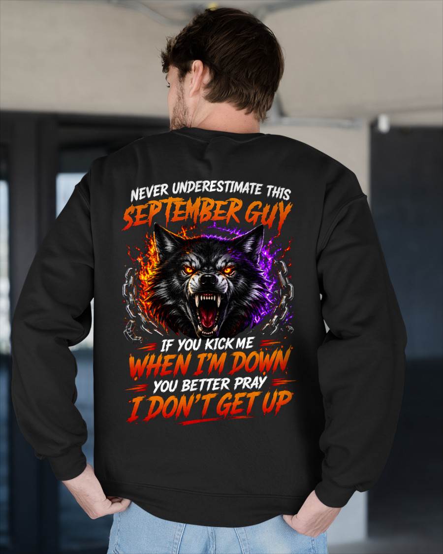 SEPTEMBER - NEVER UNDERESTIMATE THIS GUY - FUNNY GIFT FOR MEN - LUAN09 (SKU2608-114-09)