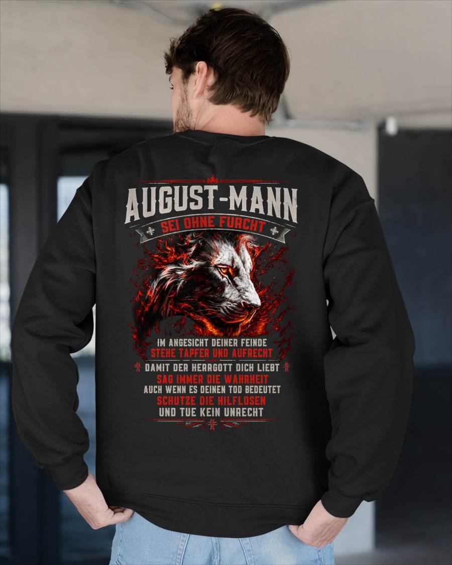 AUGUST, SEI OHNE FURCHT IM ANGESICHT DEINER FEINDE - LUAN GER08 (SKU2605-362-08)