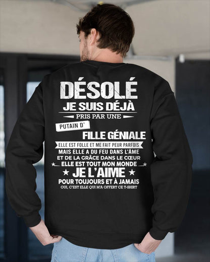 DÉSOLÉ, JE SUIS DÉJÀ PRIS PAR UNE FILLE VRAIMENT GÉNIALE – DE LA PART DE MA FEMME - FR00 / LUAN00 (SKU26T-01140-00)