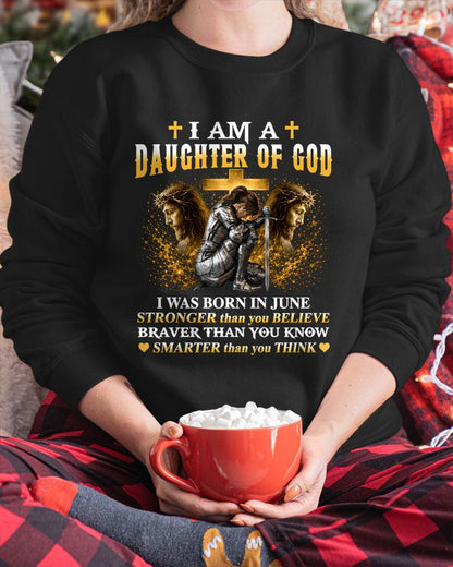 JUNE - DAUGHTER OF GOD - CHRISTIAN GIFT FOR WOMEN - LUAN06 (SKU2608-90-06)