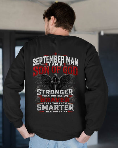 SEPTEMBER SON OF GOD – STRONGER THAN YOU BELIEVE T-SHIRT - LUAN09 (SKU2607-238-09)