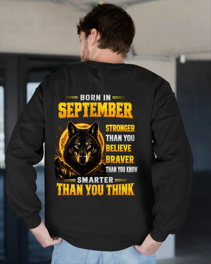 SEPTEMBER - STRONGER THAN YOU BELIEVE - BRAVER THAN YOU KNOW - SMARTER THAN YOU THINK - T-SHIRT FOR MEN - LUAN09 (SKU2610-05-09)