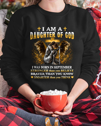 SEPTEMBER - DAUGHTER OF GOD - CHRISTIAN GIFT FOR WOMEN - LUAN09 (SKU2608-90-09)