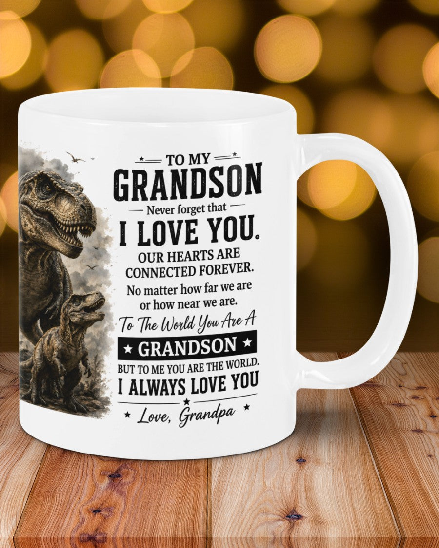 TO MY GRANDSON MUG - GIFT FROM GRANDPA - LUAN00 (SKU2608-202)