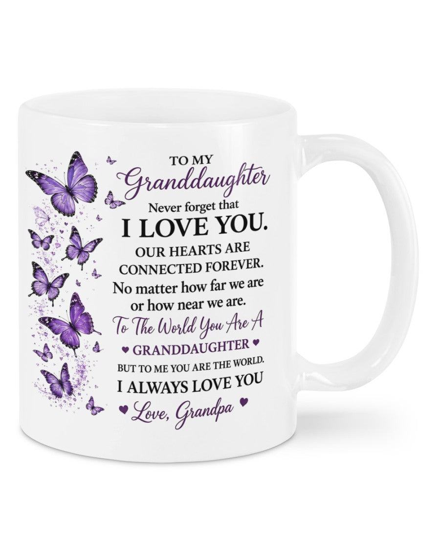 TO MY GRANDDAUGHTER MUG - GIFT FROM GRANDPA - LUAN00 (SKU2608-201)