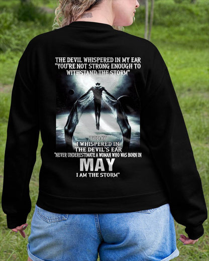 May - The Devil Whispered In My Ear - T-Shirt For WOMEN - LUAN05 (SKU-CHAUU-05)