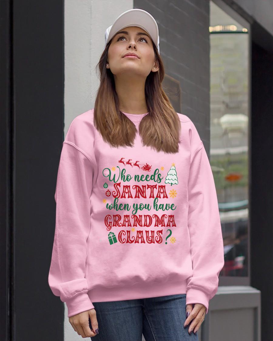 CHRISTMAX T-SHRIT FOR GRANDMA - GIFT FROM GRANDMA - NINA00