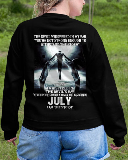 July - The Devil Whispered In My Ear - T-Shirt For WOMEN - LUAN07 (SKU-CHAUU-07)
