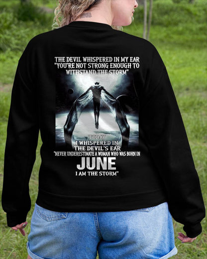 June - The Devil Whispered In My Ear - T-Shirt For WOMEN - LUAN06 (SKU-CHAUU-06)