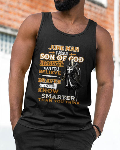JUNE - STRONGER THAN YOU BELIEVE - CHRISTIAN GIFT FOR MEN - LUAN06 (SKU2608-91-06)