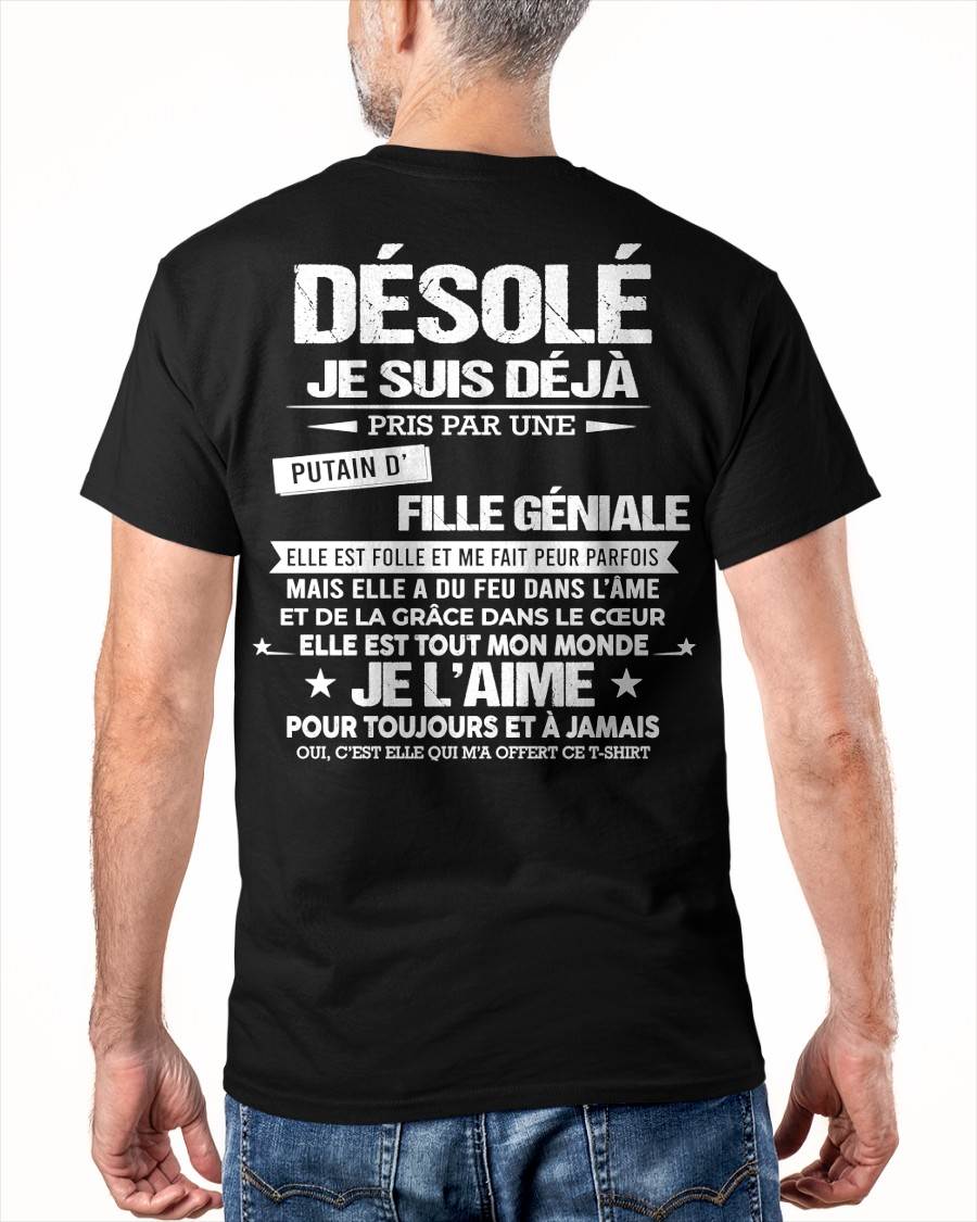 DÉSOLÉ, JE SUIS DÉJÀ PRIS PAR UNE FILLE VRAIMENT GÉNIALE – DE LA PART DE MA FEMME - FR00 / LUAN00 (SKU26T-01140-00)