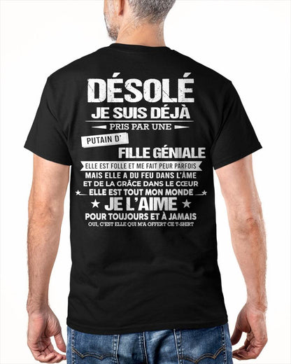 DÉSOLÉ, JE SUIS DÉJÀ PRIS PAR UNE FILLE VRAIMENT GÉNIALE – DE LA PART DE MA FEMME - FR00 / LUAN00 (SKU26T-01140-00)