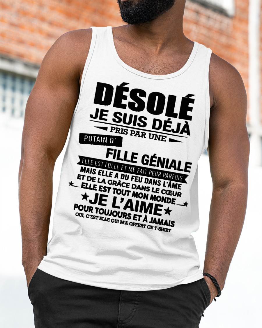 DÉSOLÉ, JE SUIS DÉJÀ PRIS PAR UNE FILLE VRAIMENT GÉNIALE – DE LA PART DE MA FEMME - FR00/LUAN00 (SKU2606-42-00)