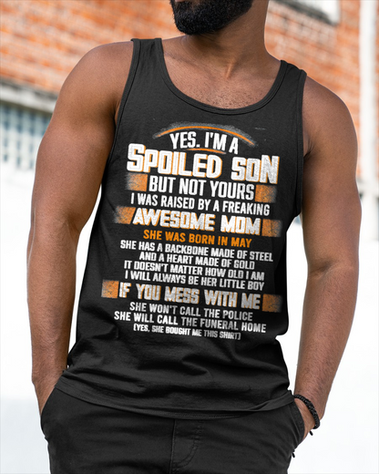 MAY - Raised By A Freaking Awesome Mom - FROM MOM TO SON - LUAN05 (SKU26T-01-45-05)