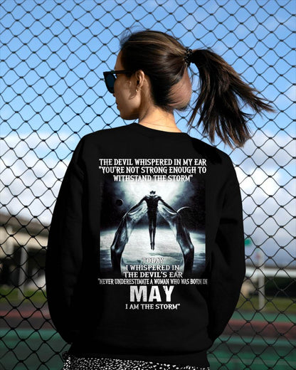 May - The Devil Whispered In My Ear - T-Shirt For WOMEN - LUAN05 (SKU-CHAUU-05)