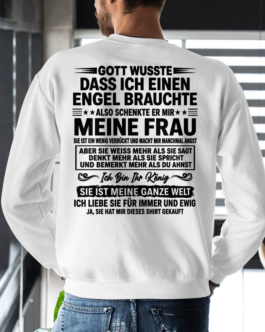 Ich Bin Ihr König SIE IST MEINE GANZE WELT - Das perfekte Geschenk für deinen Freund - GER/LUAN00 (SKU2606-256-00)