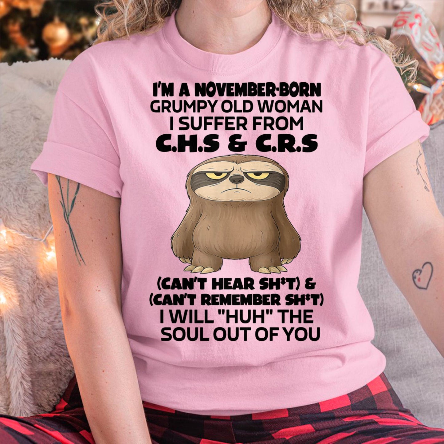 November - Grumpy Old WOMEN - Birrthday Gift For Women - LUAN11 (SKU09-21-11)
