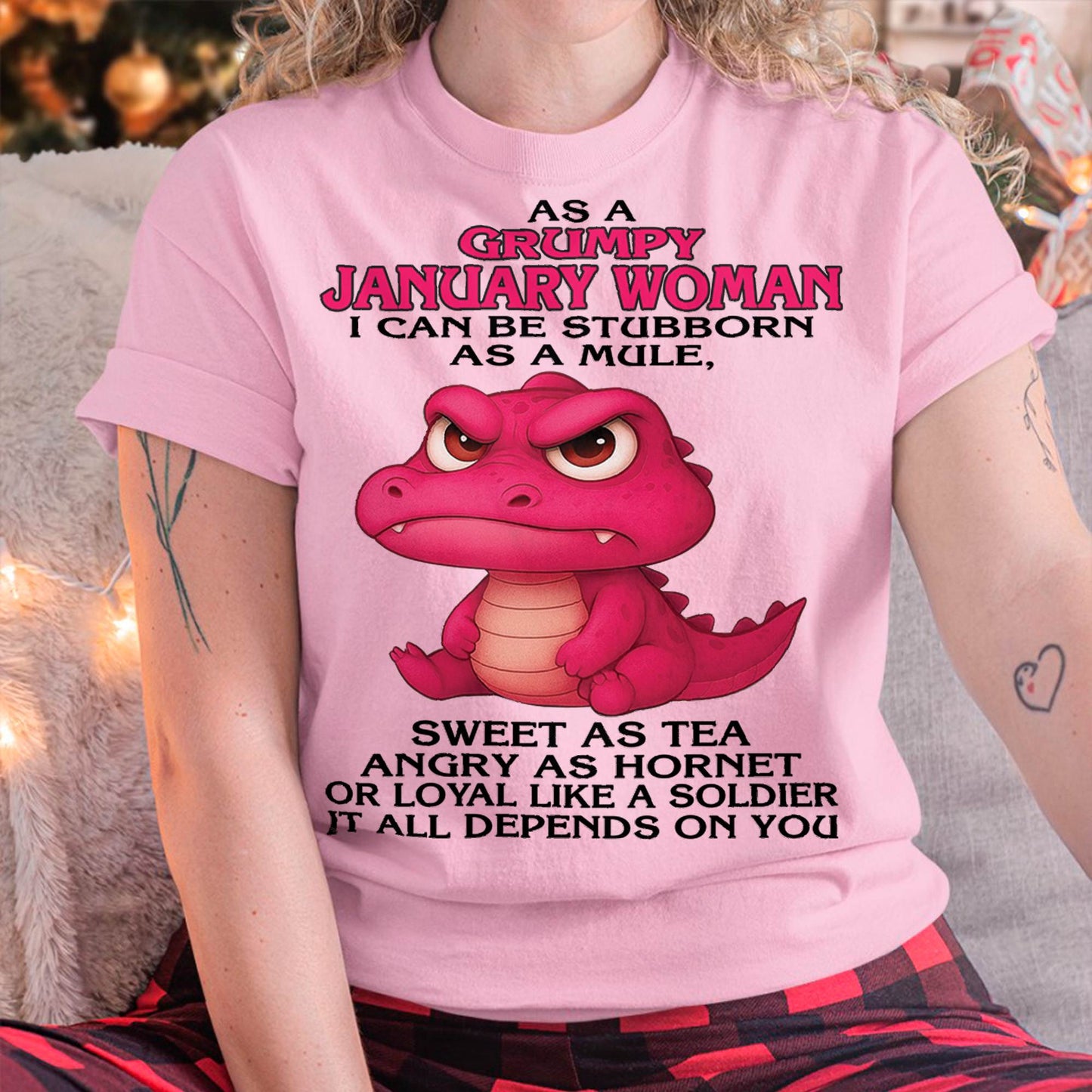 January - Grumpy Old WOMEN - Perfect Gift For Women - LUAN01 (SKU09-31-01)