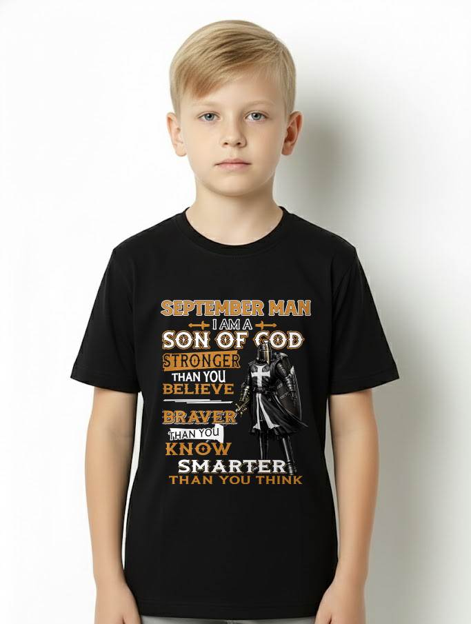 SEPTEMBER - STRONGER THAN YOU BELIEVE - CHRISTIAN GIFT FOR MEN - LUAN09 (SKU2608-91-09)