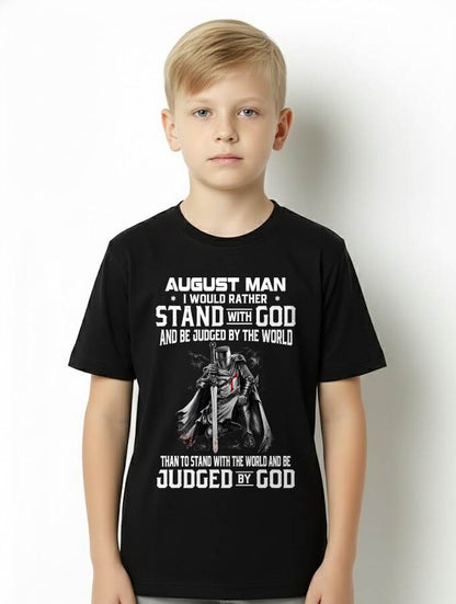 AUGUST - STAND WITH GOD - CHRISTIAN GIFT FOR MEN - LUAN08 (SKU2608-92-08)