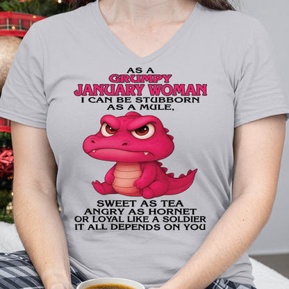 January - Grumpy Old WOMEN - Perfect Gift For Women - LUAN01 (SKU09-31-01)