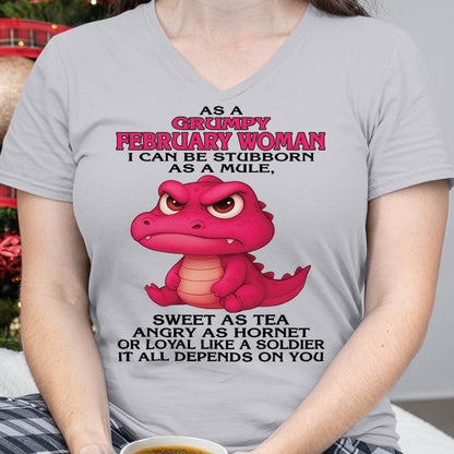 February - Grumpy Old WOMEN - Perfect Gift For Women - LUAN02 (SKU09-31-02)